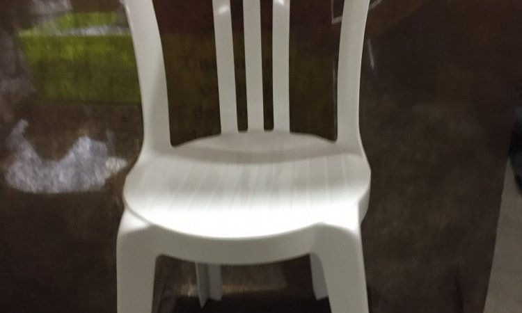 chaises miami PVC blanc